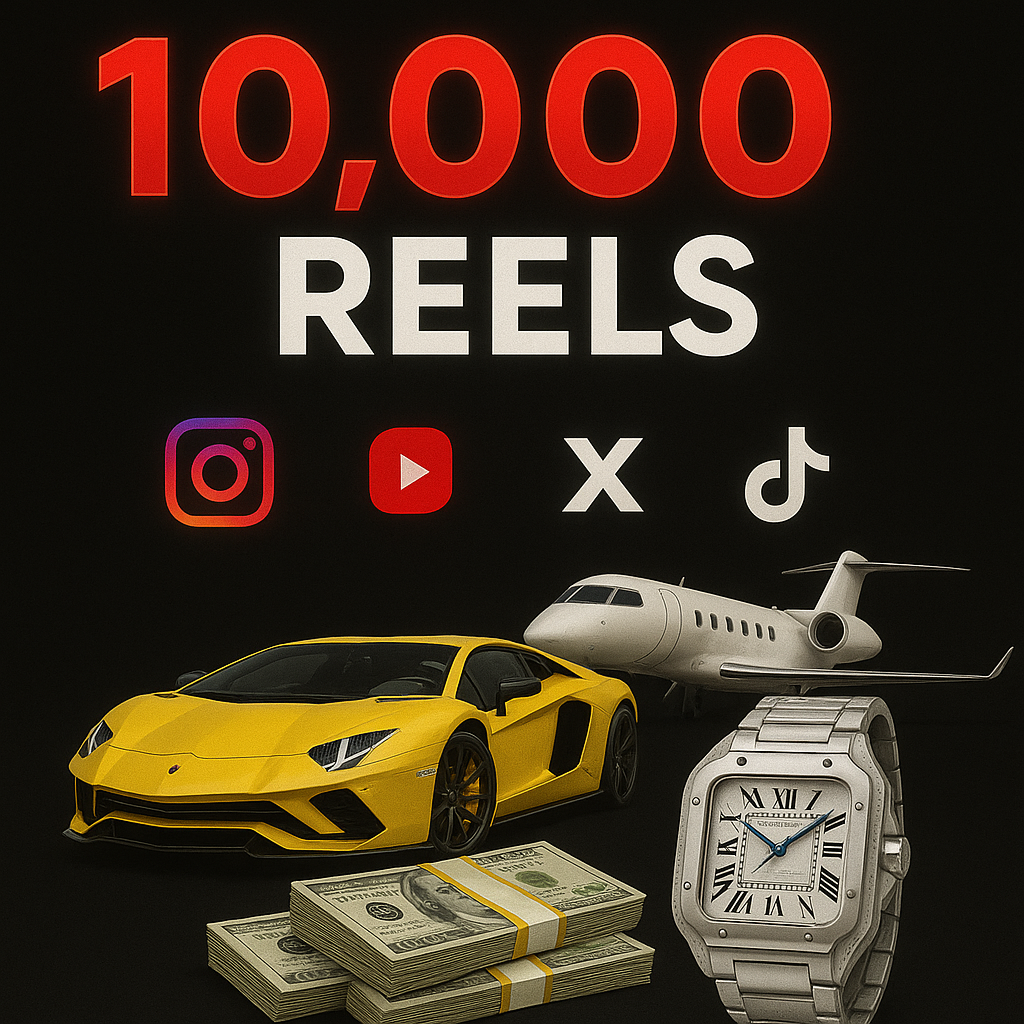 10K + Ultimate Viral Reels Pack: All the Trending Niches in One Bundle