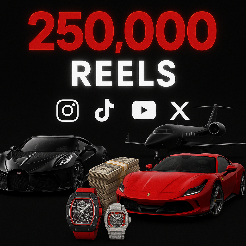 250K+ Ultimate Viral Reels Pack: All the Trending Niches in One Bundle