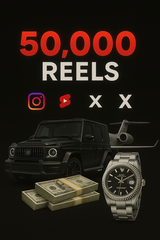 50K + Ultimate Viral Reels Pack: All the Trending Niches in One Bundle